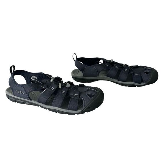 KEEN Clearwater CNX Men\'s 14 Sky Captain Black Water Hiking Sandals 1027407⁠ main image 7